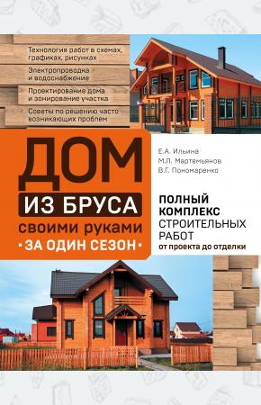  Дом из бруса своими руками за один сезон. Полный комплекс строительных работ от проекта до отделки
