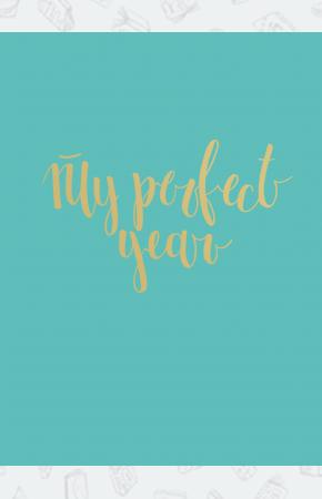  Ежедневник. My perfect year (мятный) (в точку)