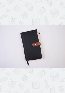  Ежедневник-органайзер (коричневый) (искусств. кожа, обложка на заклепке, сменный внутренний блок, от