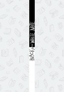  BlackWhite Note. Стильный блокнот с черными и белоснежными страницами (мягкая обложка)